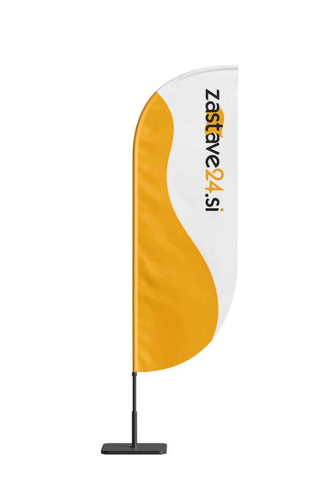 Beachflag jadro - konveksno