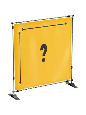 Obrnjen reklamni PVC transparent po meri tiskan na cerado