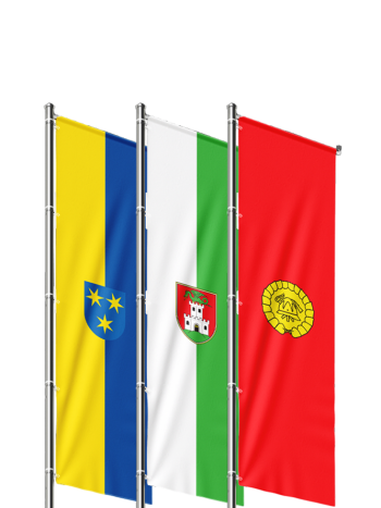 Občinske in društvene zastave