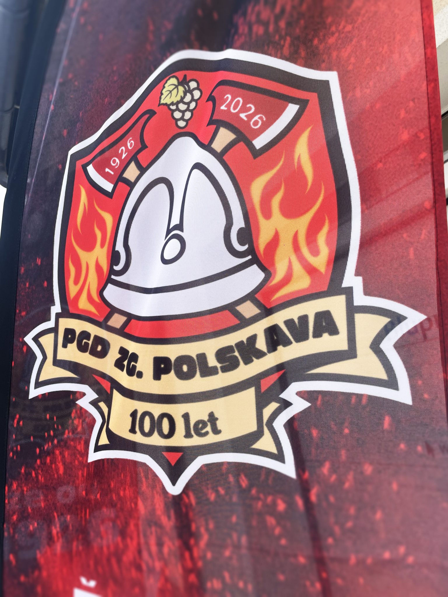 Beachflag zastava za Prostovoljno gasilsko društvo Zg. Polskava